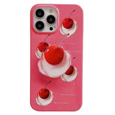 Aesthetic Cherry iPhone Case