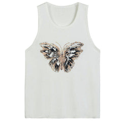 Aesthetic Butterfly Print Tee