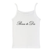 Born to Die Y2K Tank Top