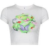Fairy Garden Crop Top