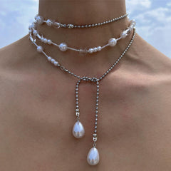 Mermaid's Tears Pearl Necklace