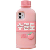 Peach Water Bottle iPhone Case