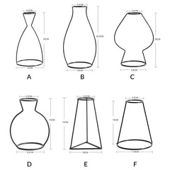 Simplicity Wire Vase