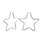 Stars Hoop Earrings