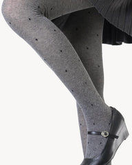 Madeleine Polka Dot Knit Tights
