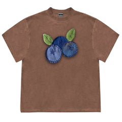 Blueberry Patchwork Tee