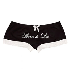 Born to Die Lace Micro Shorts