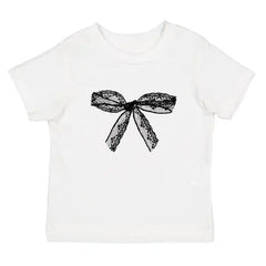 Coquette Bow Graphic Crop Top