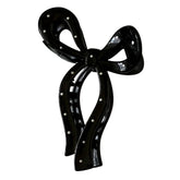 Bow Polka Dot Hair Claw