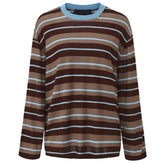 Brown Sugar Stripes Sweater