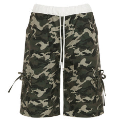 Camouflage Bow Side Cargo Shorts