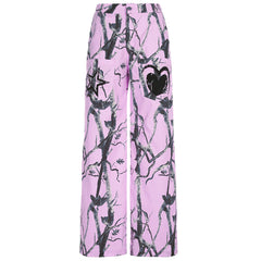 Emo Phase Wide-Leg Trousers