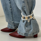 Softie Heart Ankle Bracelets