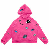 Indie Eye Print Hoodie
