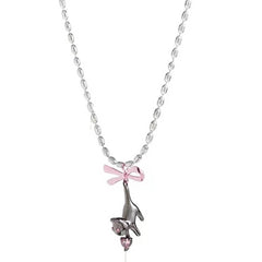 Kitten & Bow Necklace