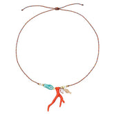 Mermaidcore Fish & Coral Necklace
