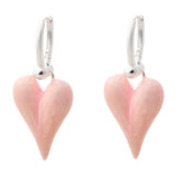Pastel Heart Pendant Earrings
