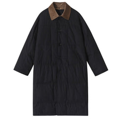 Preppy Style Quilted Coat