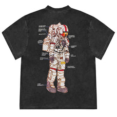 Space Mission Oversized T-Shirt
