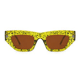 Spotted Square Sunglasses