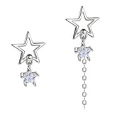 Star Girl Asymmetric Earrings