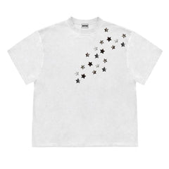Star Print Oversized T-Shirt