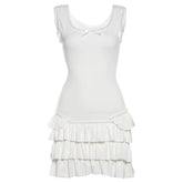 Swan Balletcore Mini Dress