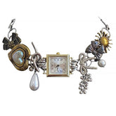 Vintage Clock Charm Choker