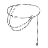 Vintage Style Coin Layered Chain Belt