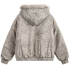 Animal Instincts Leopard Print Jacket