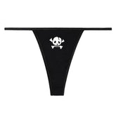 Y2K Skull Thong Panty