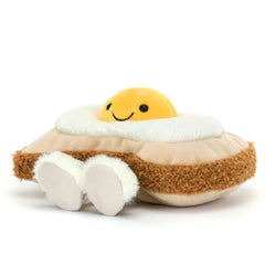 Egglantine Egg On Toast Plush Toy