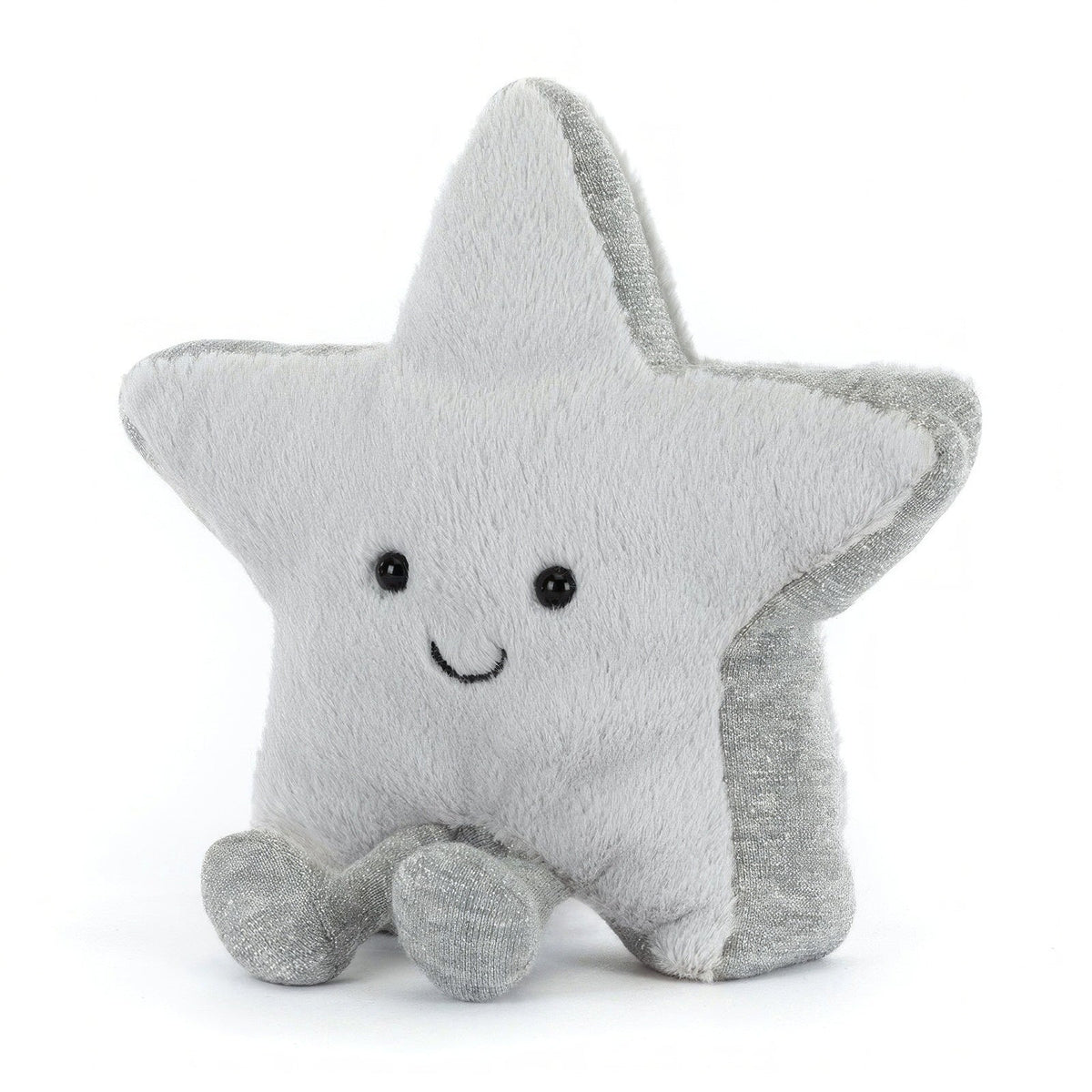 Silver Star Plush Toy