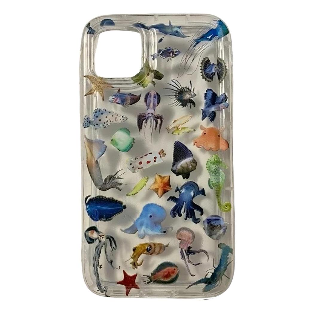 Deep Sea Creatures iPhone Case
