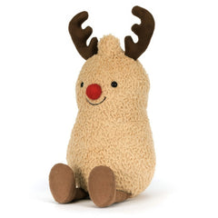 Large Peanut Reindeer Plush Toy