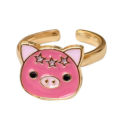 Mini Pig Fidget Ring 🐷