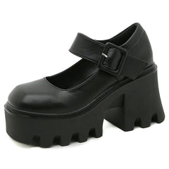 Platform Mary Janes