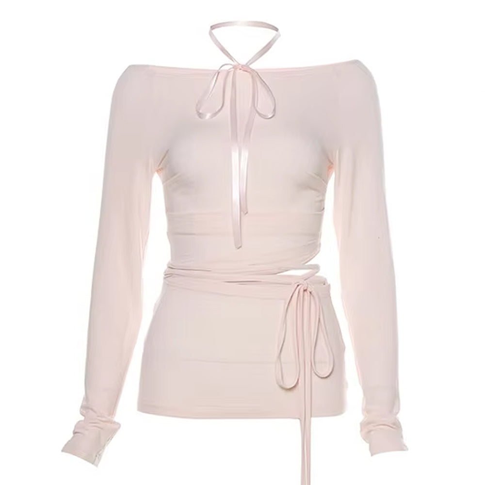 Balletcore Aesthetic Long Sleeve Top