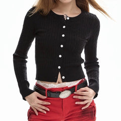 Basic Things Ribbed Long Sleeve Top