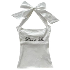 Born To Die Y2K Crop Top