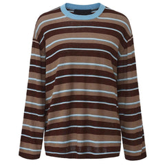 Brown Sugar Stripes Sweater