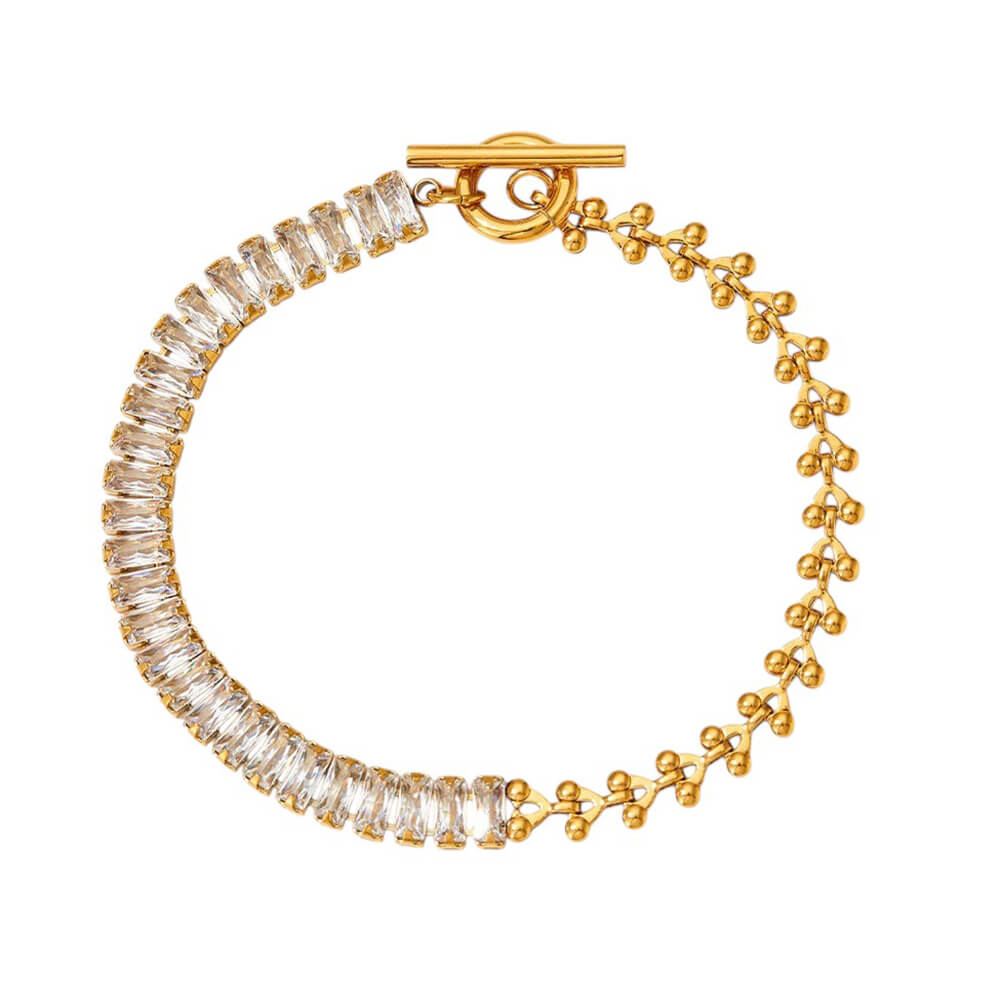 Rich Behaviour Crystal Bracelet