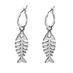 Fish Bone Earrings
