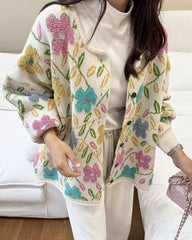 Spring Garden Knit Jacket