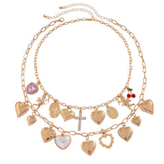 Indie Kid Layered Pendant Necklace