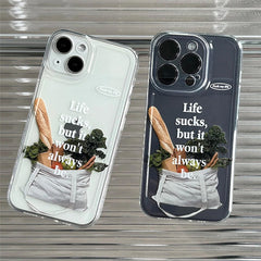 Life Sucks iPhone Case