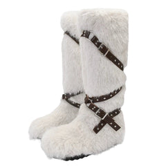 Moon Walk Furry Boots