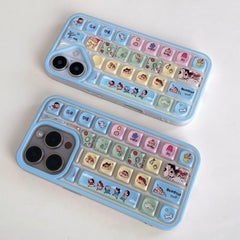 Pastel Keyboard Aesthetic iPhone Case