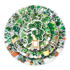Plant Mom Aesthetic 50 pcs Sticker Pack