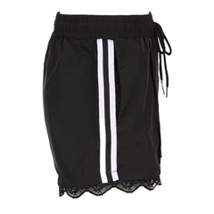 Blokette Side Stripe Lace Shorts